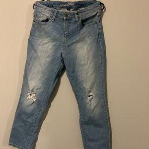 Universal Thread Light Wash Ripped Jeans